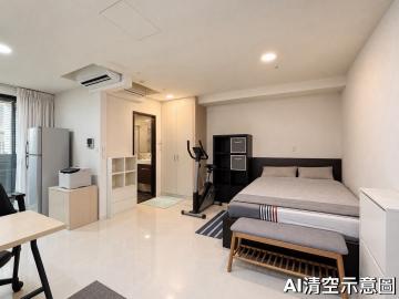 台中房產廖小姐 中科世紀凱悅 稀有朝南一房一廳附車位