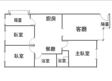 北部土地廠房房屋 C126八里巴里島市中心成家三房~好棒