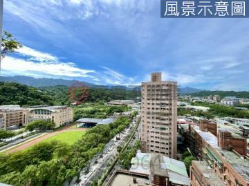 三峽買房找淑芳三峽觀天下次頂樓景觀3房面校園山景藍天白雲