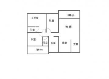 左營房屋推薦 高鐵特區森活計劃高樓層三房平移車位	